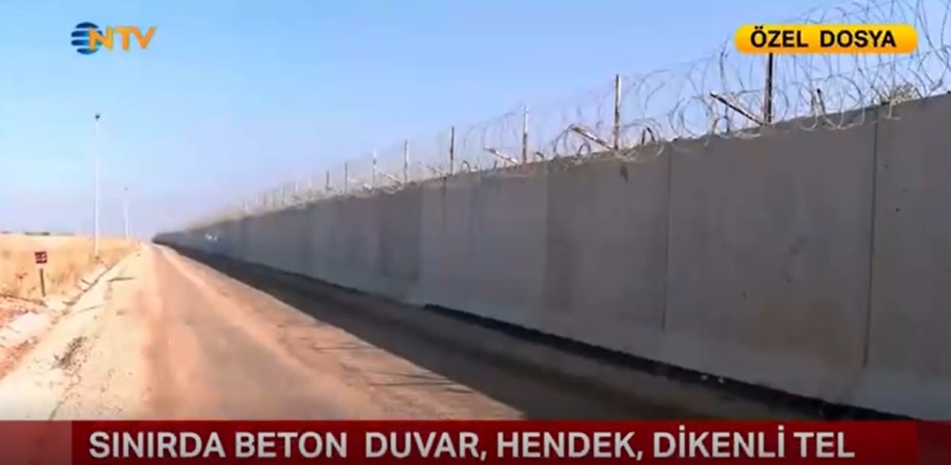 Suriye Sınır Hattında Alınan Güvenlik Tedbirleri Görüntülendi